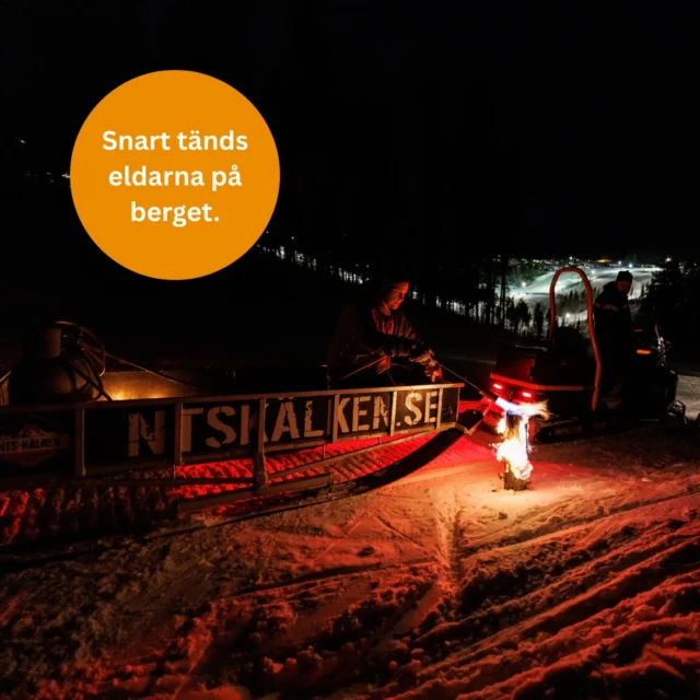 Bara några dagar kvar nu. Midvinternattshelgen är verkligen något magiskt! Har du inte upplevt den så är detta året. 

Vi ses på berget!